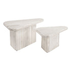 Zuo Navidic Coffee Table - Whitewashed - Set of 2-Colour: Whitewashed