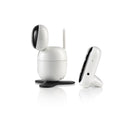 Motorola PIP1510 Connect Wi-Fi Video Motorized Smart Baby Monitor - White-Temperature Monitoring - Know if your little one's room if too hot or too cold