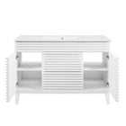 Modway Render 48" Single Sink Bathroom Vanity - White-8