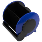 JAM Paper Desk Organizer Supply Set - 5 x 5 x 5 - Round - Blue-Size: 5 x 5 x 5 | Round Organizer