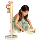 Manhattan Toy Wooden Pretend Cleaning 5-Piece Set-1 duster with a removable fabric dust cloth