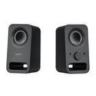 Logitech Z150 Stereo Speakers-6 Watts Peak/3 Watts RMS power delivers clear stereo sound from the dual 2” driver design