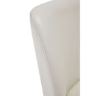 Manhattan Comfort Serena 23.62" Modern Faux Leather Upholstered Dining Chair - Cream - Set of 2-9