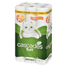 Cascades Tuff Enviro Jumbo Kitchen Roll Paper Towels - 100% recycled - 105 Sheets - White - 4 Packs of 6 Rolls - 24 Rolls-Certified FSC Recycled