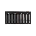 KUCHT KRH483A-C 48" 1200 CFM Wall Mounted Range Hood - Gemstone-This stylish range hood comes with two stainless steel baffle filters that are also dishwasher-friendly
