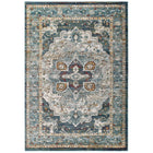 Modway Tribute Diantha Distressed Vintage Floral Vintage Medallion Area Rug - 5 ft W x 8 ft L - Multicolor-Distressed Vintage Floral Vintage Medallion Area Rug