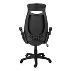 Monarch Specialties 7276 Multi-Position Office Chair - Black Leather-Look-Assembly required: Illustrated instructions and all hardware are provided for convenience (additional tools may be needed)