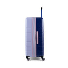 Reebok Double Dribble 30" Hardside Spinner Luggage - Lilac-Zipper-release expansion system for 20% more packing space