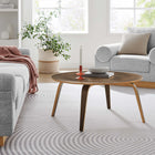 Modway Fathom Wood Coffee Table - Walnut-Wood Grain Veneer