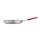 Tramontina Pro 10" Nonstick Fry Pan - Red Handle - Reinforced Coating-Cast stainless steel handle with three solid alloy rivets