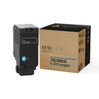 Ecotone Lexmark 71C10C0 Reman Toner Cartridge - High Yield - Cyan-High-yield design helps reduce cartridge replacements and printing costs