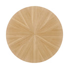 Modway Crossroads 24" Round Wood Side Table - Oak-7