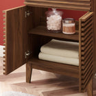 Modway Render 24" Bathroom Vanity - Walnut/Black-Dual Soft-Close Doors