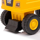 Freddo CAT Excavator Foot to Floor Kids Ride- On - Yellow-9