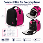 Vangoddy Padded Camera Shoulder Bag - Magenta-Steel grey finish is suitable for photography, travel, sightseeing and everyday use