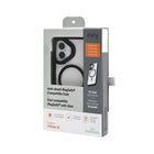 Evry Shyne MagSafe Compatible Case for iPhone 16 - Black-Raised camera lip protection