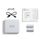 Fujifilm Instax Link Wide Smartphone Printer - Ash White-Over 30 editable templates