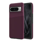 AXS PROTech Plus Dual-Layered Anti-Shock Sleek Phone Case for Google Pixel 8 Pro - Sangria-Drop resistant up to 10 feet