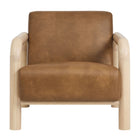 Modway Sereno Vegan Leather Accent Chair - Canyon Oak-7