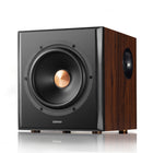 Edifier S350DB Bluetooth Bookshelf Speakers with 8" Subwoofer - Brown-Total RMS: 15W x 2 + 25W x 2 + 70W (150W)