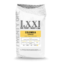 One Point Twenty One Colombia Espresso Roast Whole Bean Coffee - 2 lbs-Espresso Roast