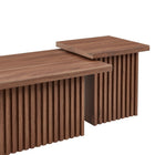 Modway Render Nesting Coffee Tables - Walnut - Set of 2-7