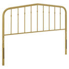 Modway Lennon Metal Queen Headboard - Gold-Metal Queen Headboard