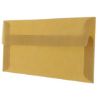 JAM Paper #10 Business Envelopes, 4 1/8 x 9.5, Earth Brown Translucent Vellum, 100 Pack (PACV351ag)-Size: #10 (4-1/8" x 9-1/2")