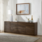 Hudson&Canal Desmond TV Stand for TV's up to 78" - Dark Oak-Product Dimensions: 15.75" L x 70" W x 24" H