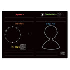 The Pencil Grip Activity Playmat - Fill in the Blanks - 6 Pack-Pack of 6 fill in the blank playmats