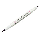 Zebra Mildliner Double Ended Brush Pen, Deep & Warm, 5 Pack-Mild water resistant ink is translucent and excellent for layering