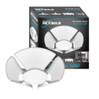 Bell + Howell Socket Burst Six Panel Ceiling Light 144 LED Bulbs - 3000 Lumen -Hex Bulb is a good bright light that comes with 144 high-intensity LED bulbs that brighten your place from dark to Ultra bright as compared to ordinary bulbs. Hex Bulbs are suitable for offices, garages, and workshops
