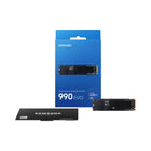 Samsung 990 EVO PCIe Gen4.0 x4/5.0 x2 NVMe 2.0 Internal SSD - 1 TB-PCIe 5.0 Interface