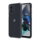 AXS ULTRA CLEAR Drop-tested Clear Case for Motorola Moto G 5G (2023) - Clear-Anti-UV material offers a crystal clear design