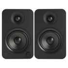 Kanto YU4 Powered Bookshelf Speakers with Bluetooth and Phono Preamp, Matte Black - 2 Pack-Easily connect to any vintage or modern day turntable with a built-in phono preamp