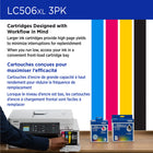 Brother Genuine LC506XL 3-Piece Ink Cartridge Set - High Yield - Cyan - Magenta - Yellow-7