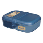 Sistema Ocean Bound Ribbon Lunch To Go - 1.1 L - Assorted Teal or Blue-Lid with easy-locking clips and extended flexible seal helps keep food fresher for longer