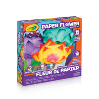 Crayola Paper Flower Science Kit-This science kit features everything needed to make 12 wicking paper flowers, as well as a guide with step-by-step instructions