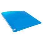 JAM Paper Plastic 0.5" 3-Ring Binder - Blue-This document holder is a staple for all of your projects, assignments, memos, school work, and any other important documents that need to be kept safe.