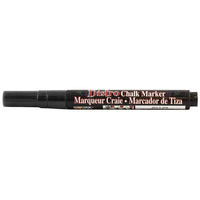 JAM Paper Marvy Uchida Liquid Chalk Markers Erasable Dustless - Fine Point - Black-These versatile Chalk Markers can be used on any non-porous surface such as: Whiteboards, Lightboards, Chalkboards, Windows, Windshields, and more!