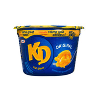 Kraft Dinner Original Macaroni & Cheese Snack Cups - 58g - 10 Pack-Microwavable