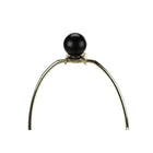 Monarch Specialties 26" H Transitional Table Lamp - Black Metal / Ivory / Cream Shade-6