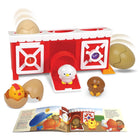 Peeksville Hide & Cheep Chicken Coop-Kids discover farm-fresh peekaboo surprises with this chicken coop that packs a surprise behind every door