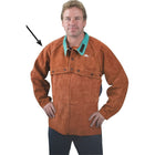Weld-Mate Leather Cape Sleeves - 2XL-Quantity per pack - 1