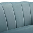 Modway Prospect Channel Tufted Performance Velvet Armchair - Light Blue-Assembly Required