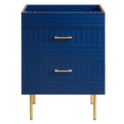 Modway Daybreak 24" Bathroom Vanity Cabinet - Blue-Modern Bathroom Vanity