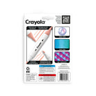 Crayola Colour Collections Dual-Tip Alcohol-Based Markers - Sunset Glow Edition - 8 Pack-Sunset glow colour palette: capture the magic of twilight with radiant pinks, fiery oranges, and deep purples - perfect for dreamy, celestial-inspired colouring