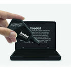 Trodat 7011 Premium Stamp Pad Ink - 28mL Bottle - Black-Fade resistant and vivid