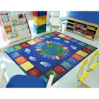 Joy Carpets One World Area Rug - 7'8" x 10'9" - Primary-StainSmart lifetime soil and stain protection cleans easily using only soap and water