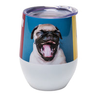 Staples Print Wine Tumbler-Holds 12oz of liquid